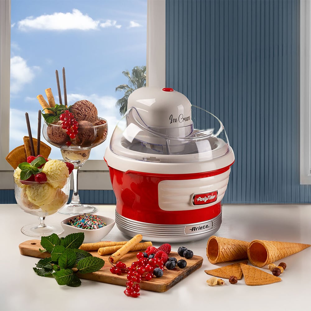Ariete Party Time Dondurma Makinesi - Kırmızı 0643/00
