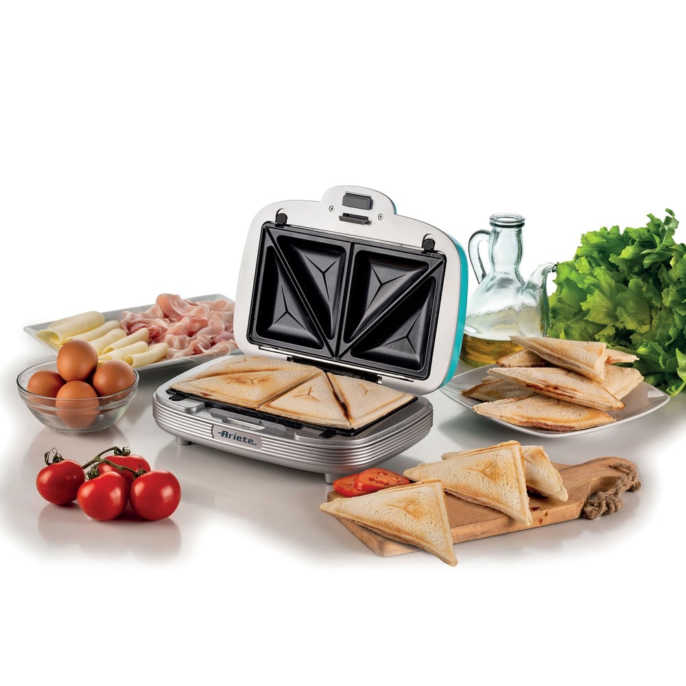 Ariete Party Time Waffle Makinesi Mavi 1973/01