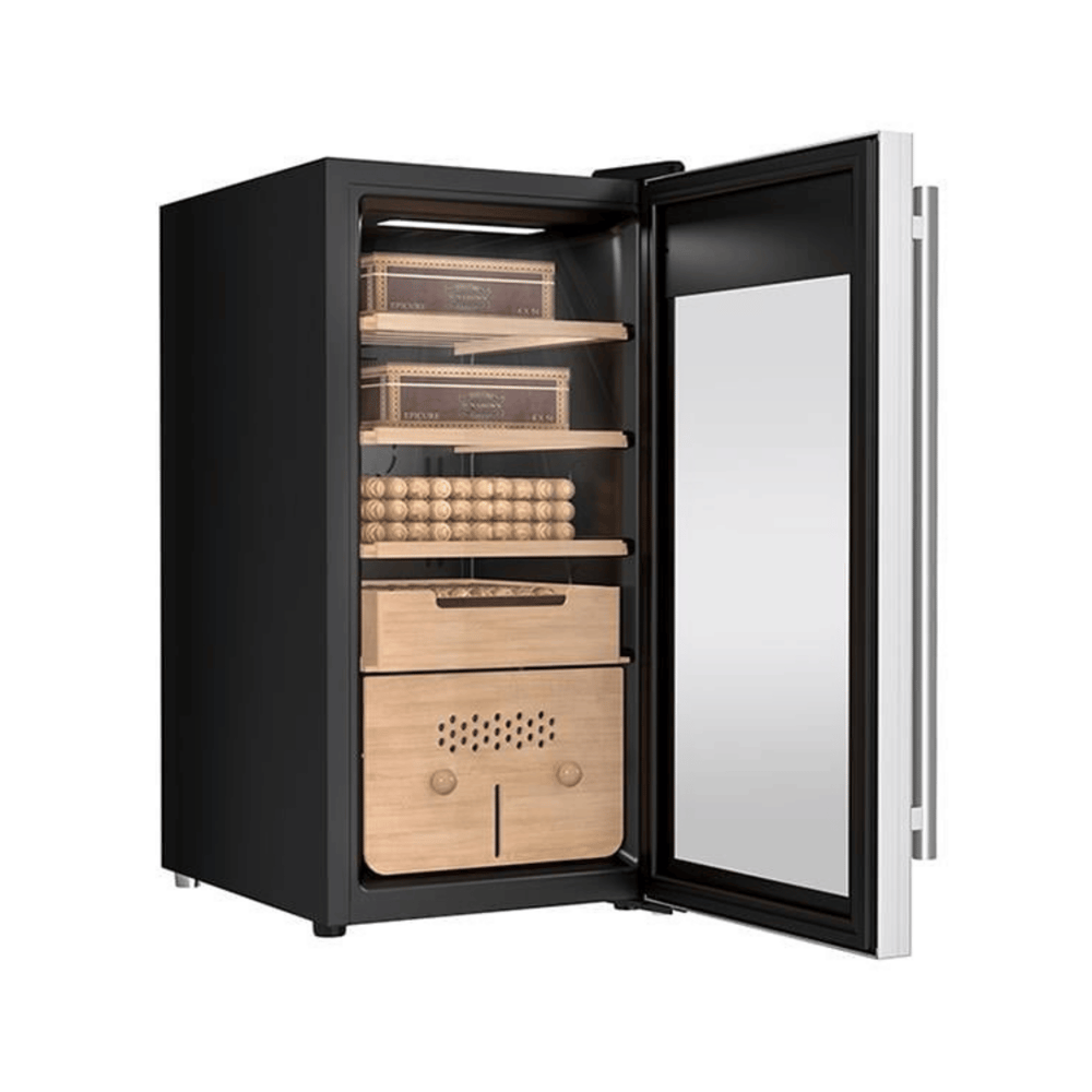 Berfmann Cedro Elektronik Humidor Puro Dolabı (315 Puro Kapasiteli) - BFC315-SG