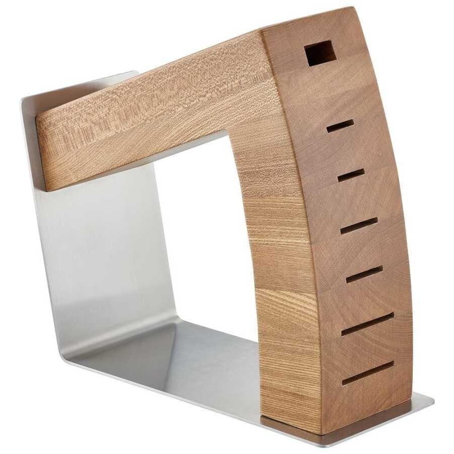 Bıçak Standı Karaağaç 6 Bıçak 1 Makas Kapasite