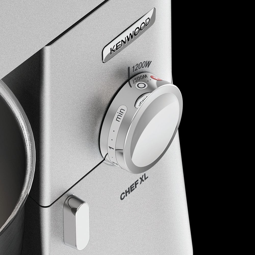 Kenwood Chef XL Mutfak Şefi Stand Mikser Silver 1200 Watt 6,7 Lt KVL4170S