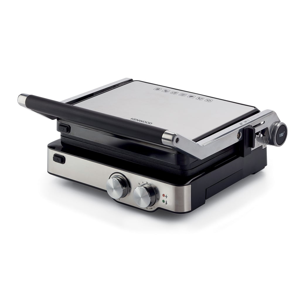 Kenwood Çıkarılabilir Plakalı Izgara ve Tost Makinesi Metal HGM80.000SS