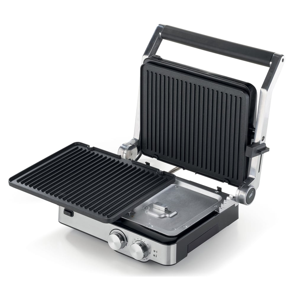 Kenwood Çıkarılabilir Plakalı Izgara ve Tost Makinesi Metal HGM80.000SS