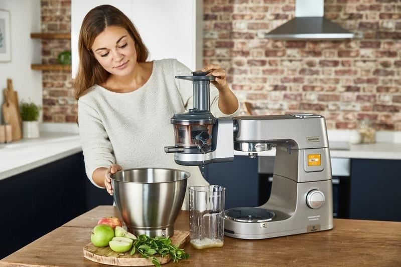 Kenwood Mutfak Şefi Aparatı Sebze Meyve Yavaş Spiral Sıkma Lifli Posayı Toplama KAX720PL