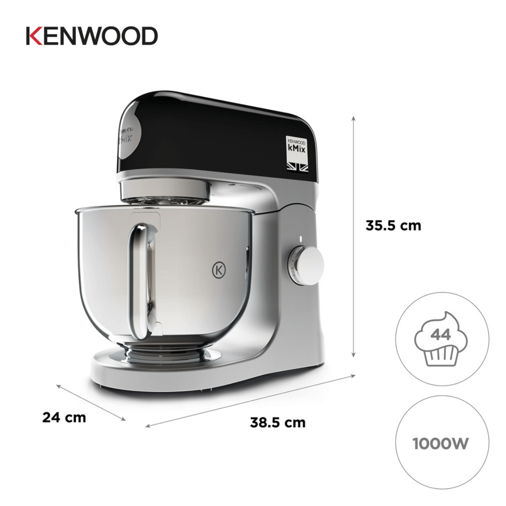 Kenwood kMix Mutfak Şefi Stand Mikser 1000W 5 Lt KMX750BK