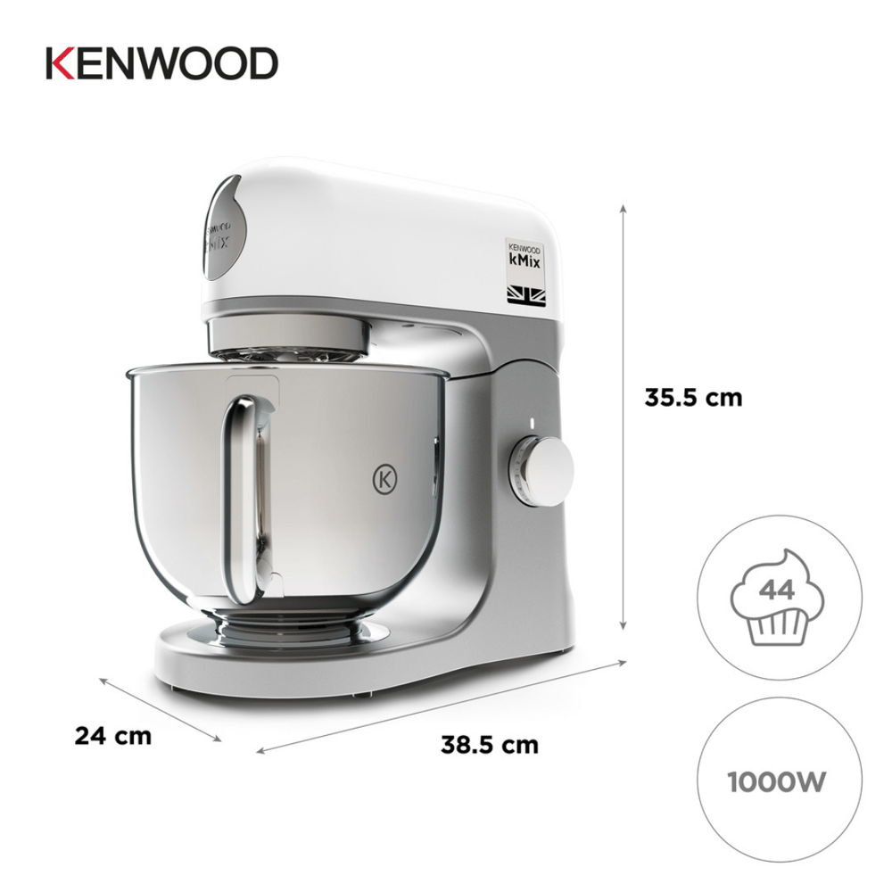 Kenwood kMix Mutfak Şefi Stand Mikser 1000W 5 Lt KMX750WH