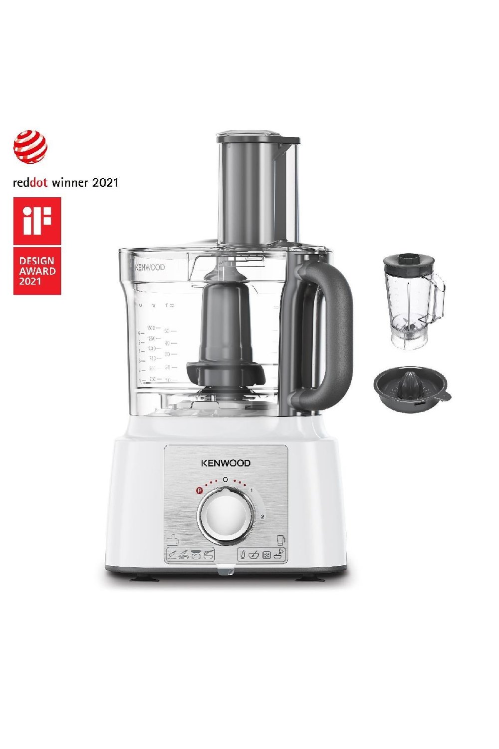 Kenwood Multi Pro Ekspress Mutfak Robotu 3 Lt Hazne Kapasiteli 1000 Watt FDP65.450WH