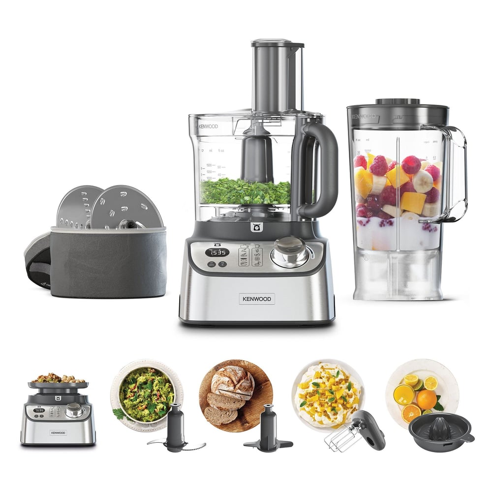 Kenwood Multi Pro Express Weigh + Tartılı Mutfak Robotu FDM71.450SS
