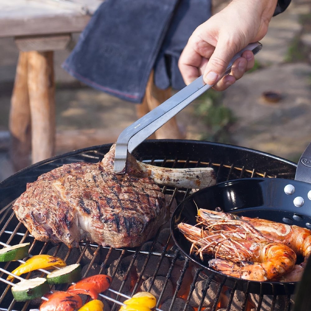 Rösle Barbekü Kavisli Izgara Maşası 35 cm 25061