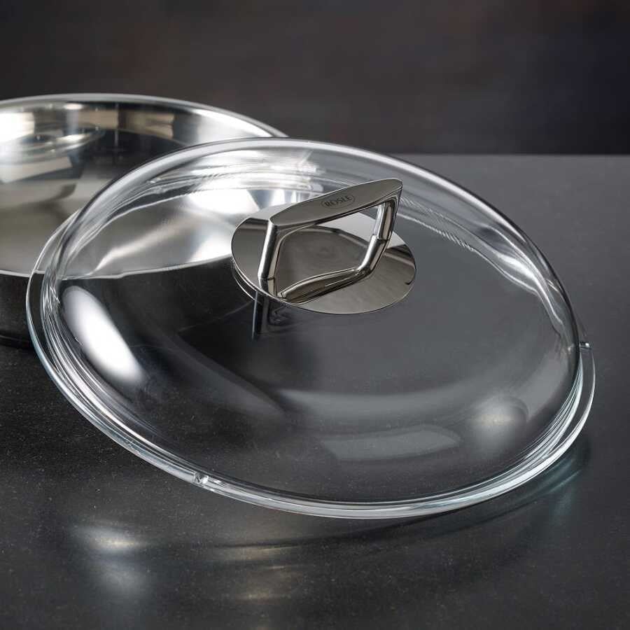 Rösle Borosilikat Cam Kapak 32 cm 91502