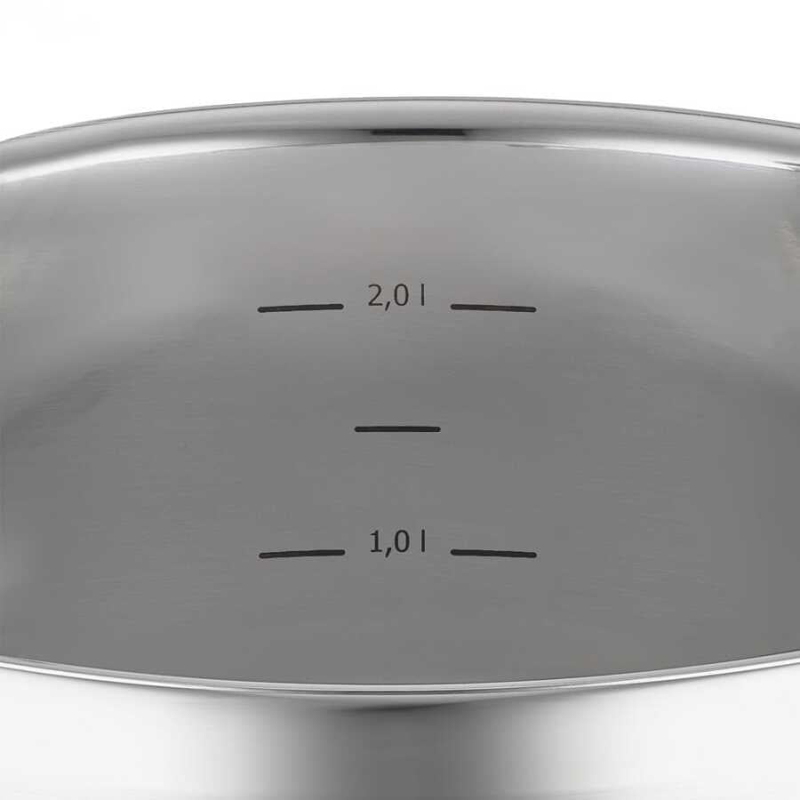Rösle Charm Kısa Tencere Paslanmaz Çelik 20 cm 91934