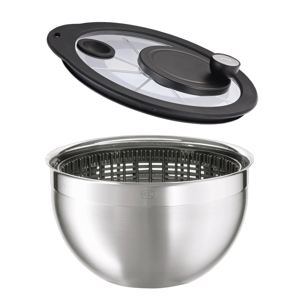 Rösle Salata Kurutucu Cam Kapaklı 24 cm 16695