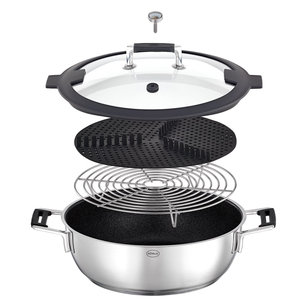 Rösle Silence Pro Aroma Buharlı Pişirme Tenceresi ProResist 28 cm 91978