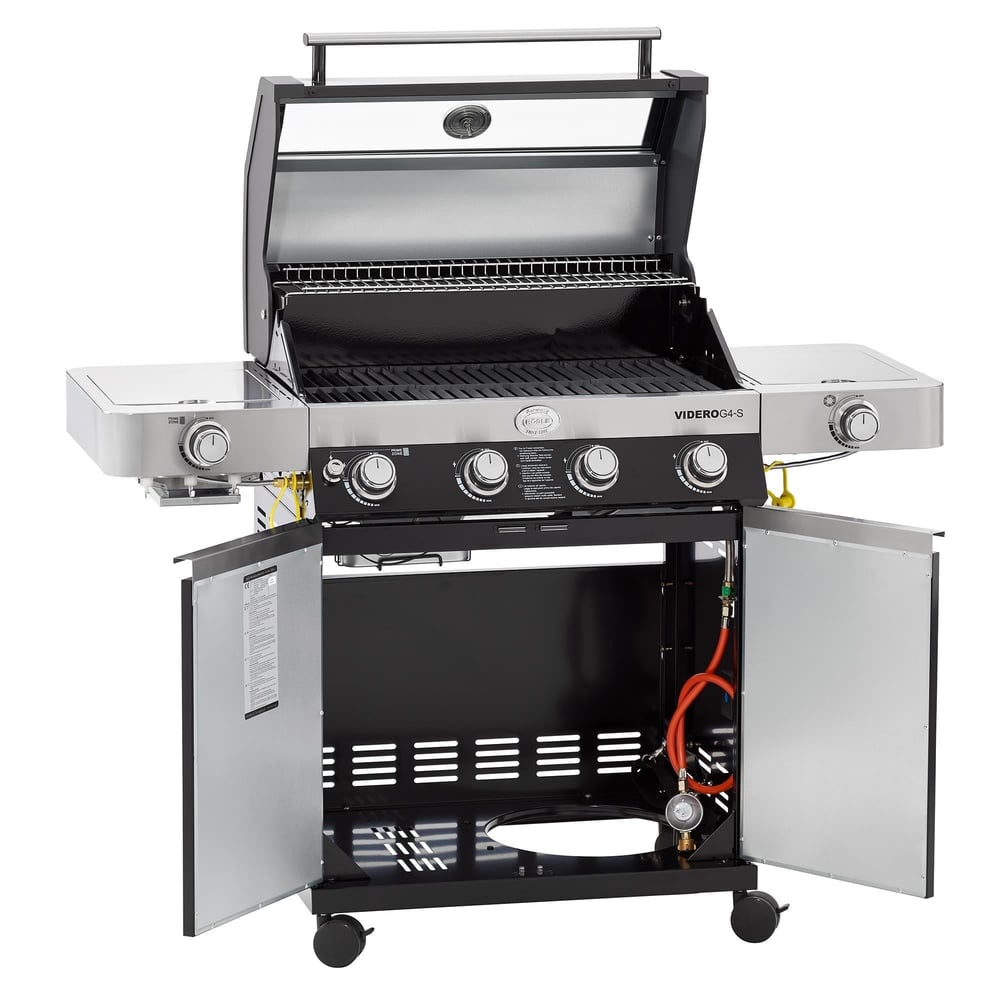 Rösle Videro G4-S Vario Gazlı Barbekü İstasyonu Siyah 25531