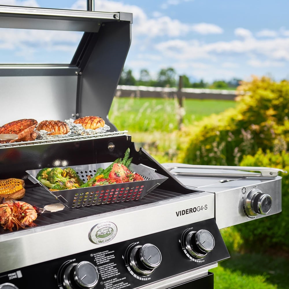 Rösle Videro G4-S Vario Gazlı Barbekü İstasyonu Siyah 25531