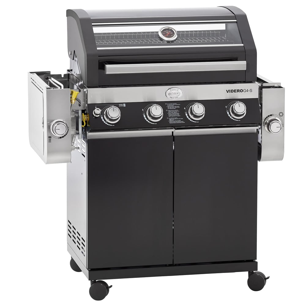 Rösle Videro G4-S Vario Gazlı Barbekü İstasyonu Siyah 25531