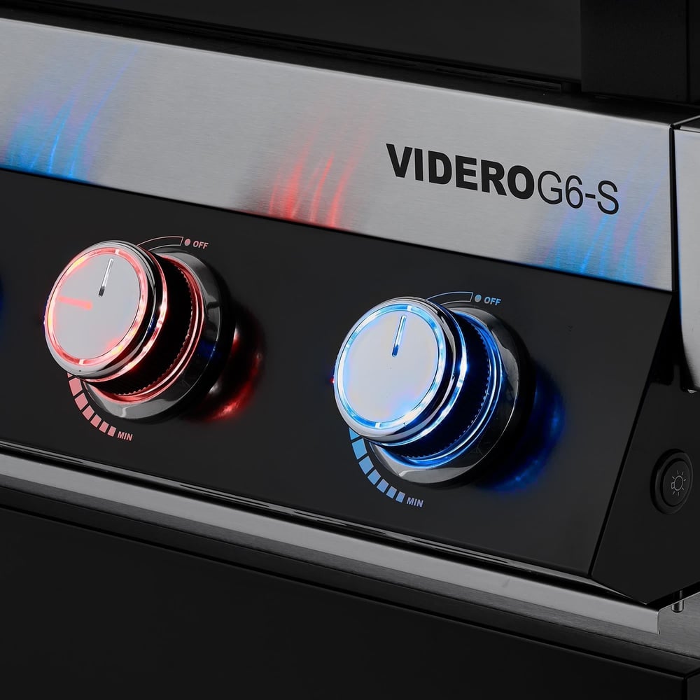 Rösle Videro G6-S Vario Gazlı Barbekü İstasyonu Siyah 25532