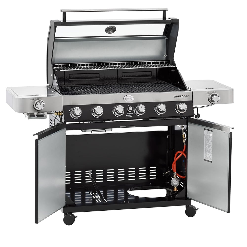 Rösle Videro G6-S Vario Gazlı Barbekü İstasyonu Siyah 25532