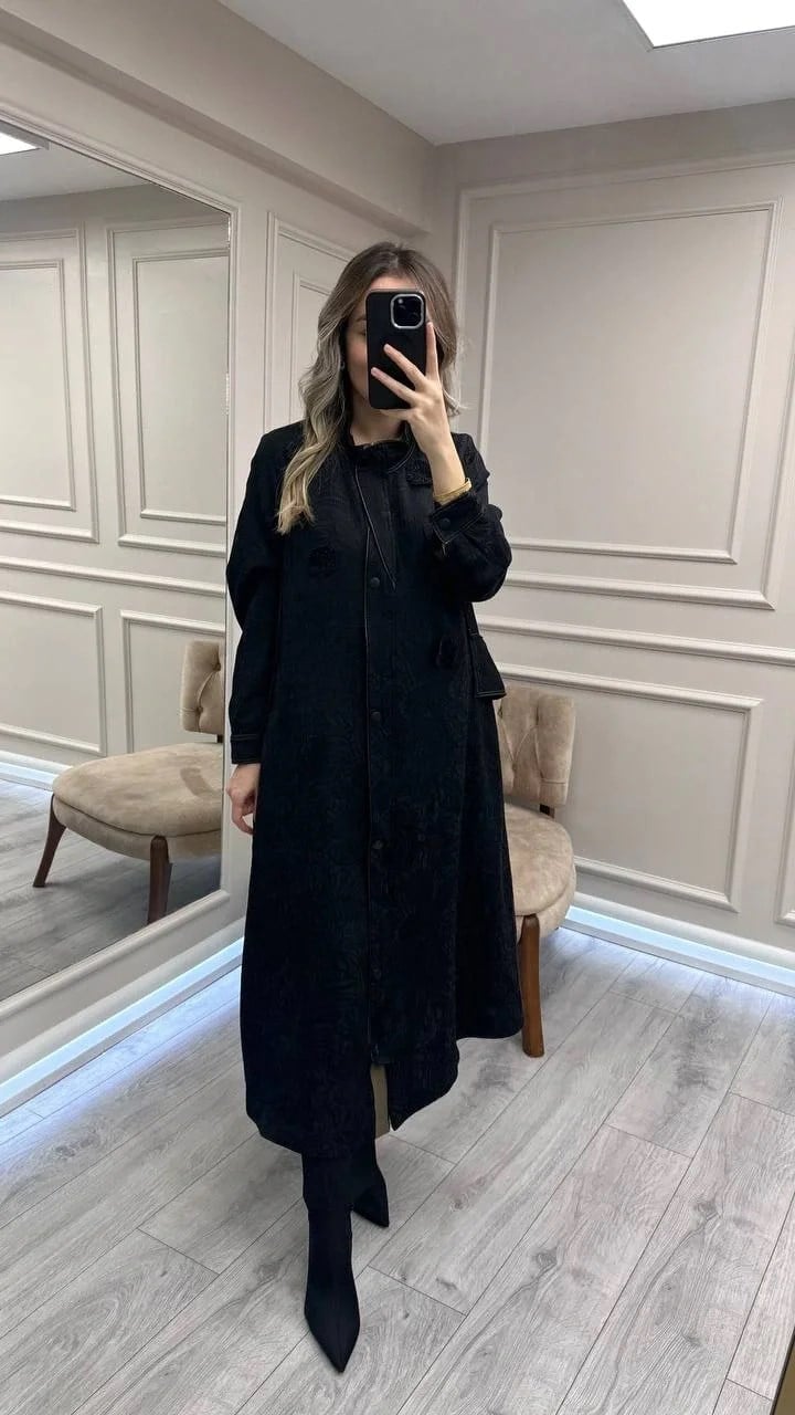 Lissmore 6025 Siyah Çıtçıtlı Kap