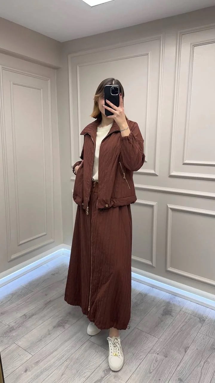 Misswhence 38216 Taba Tafta Etek Takım