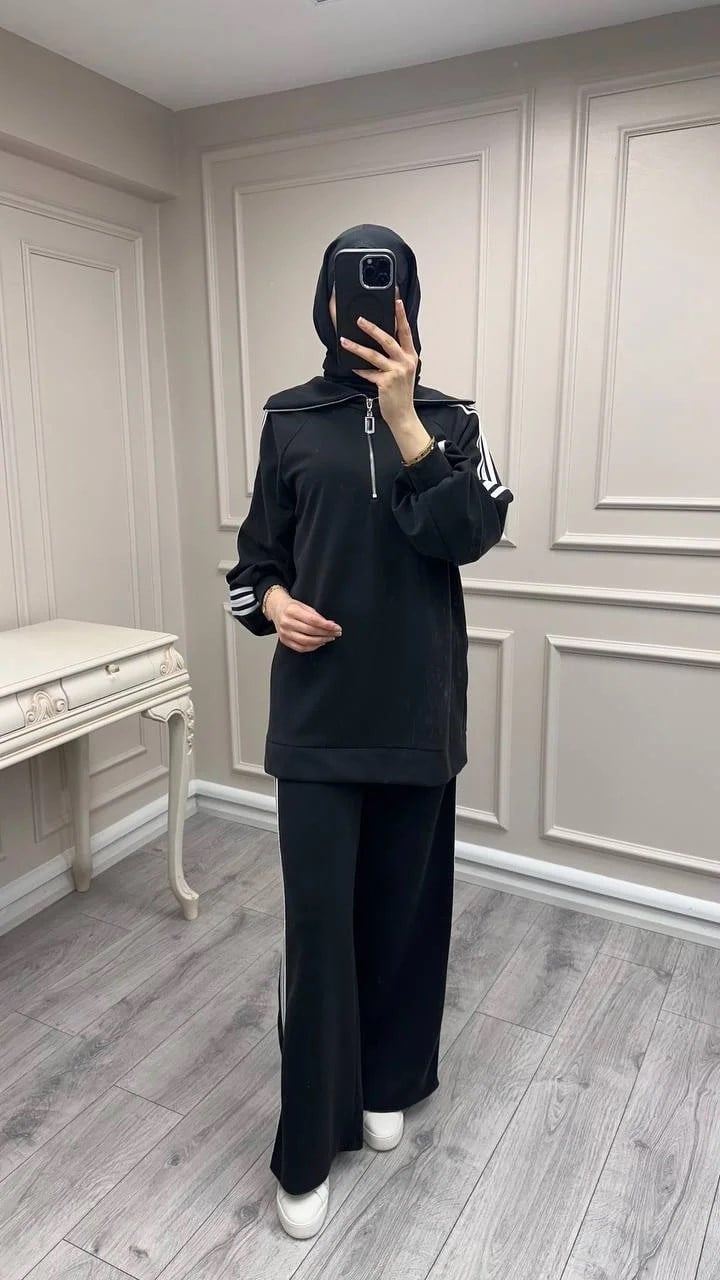 Nuss Triko 26Y1093 Siyah Takım