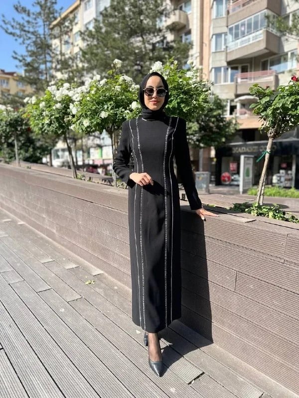 Senna SD242042030046 Siyah Dessi Abiye