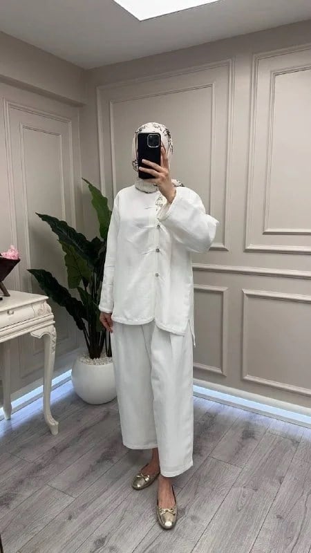 Venöve 26SSGOM0027 Beyaz Snow Takım