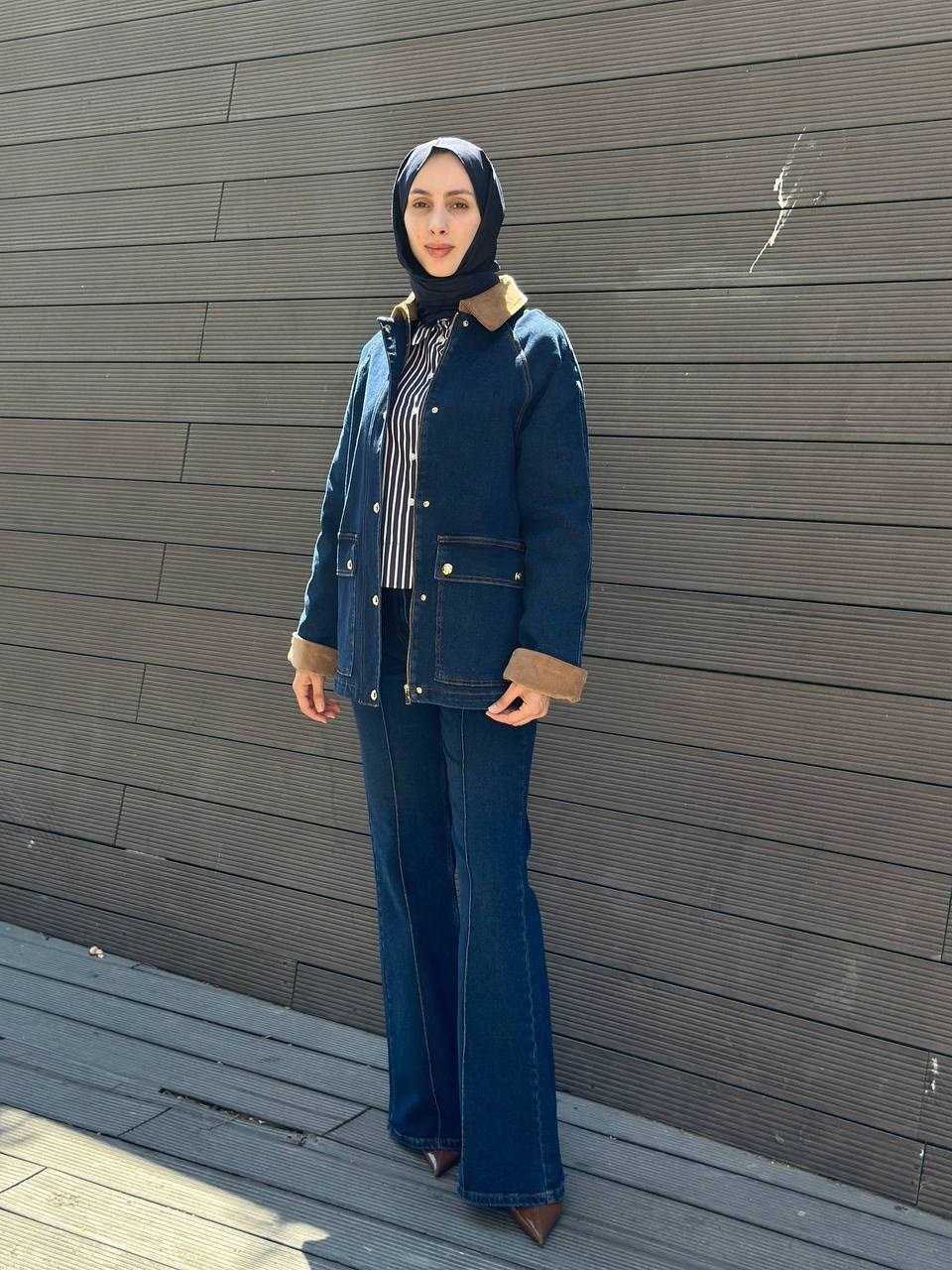 Exquise E26K0613001 Lacivert Osloelle Denim Pantolon