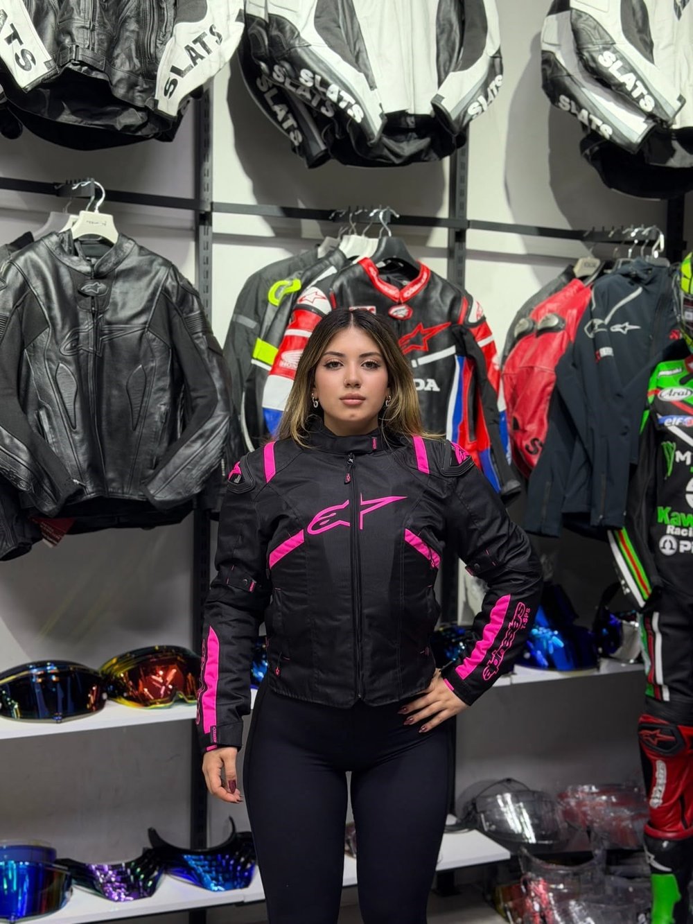 Alpinestars Kadın Kumaş Ceketi Pembe