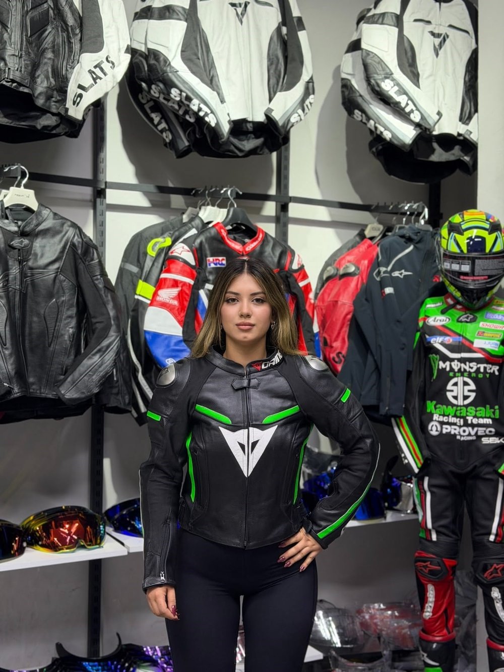 Dainese Kadın Ceketi Yeşil