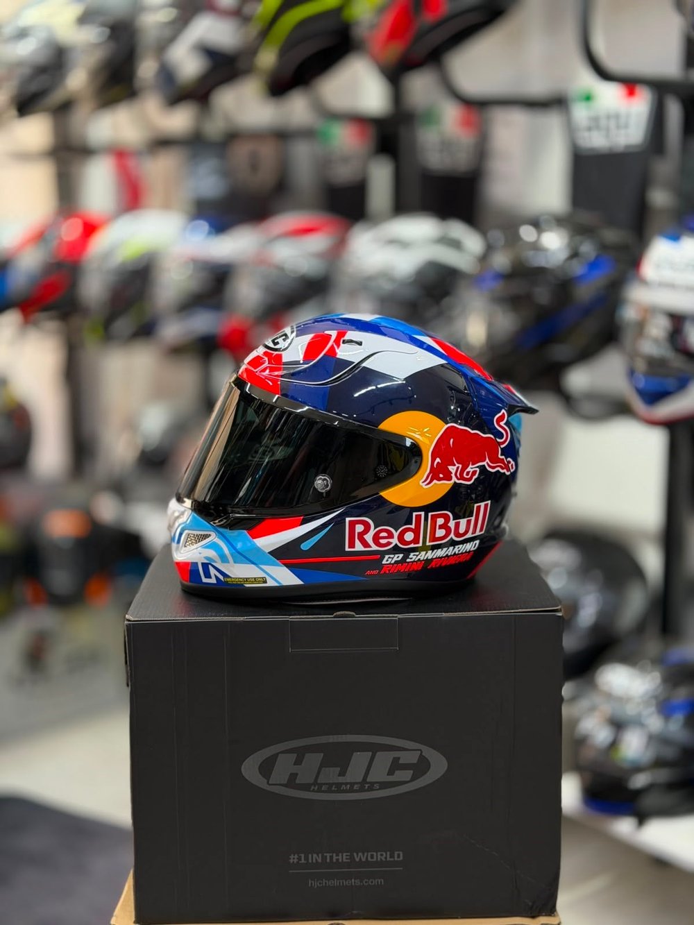 HJC Rpha12 Kask Red Bull Misano Gp 2 Mc21