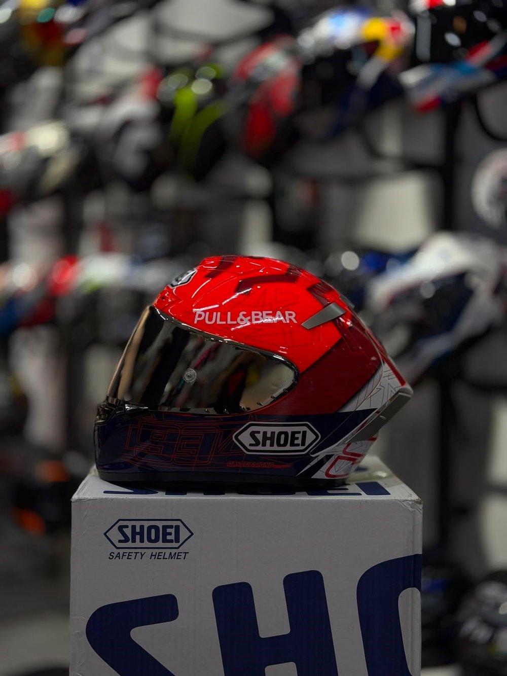 Shoei X14 93 Turuncu