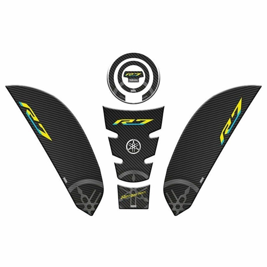 Yamaha R7 2021-2024 Uyumlu Tank Pad Set 007