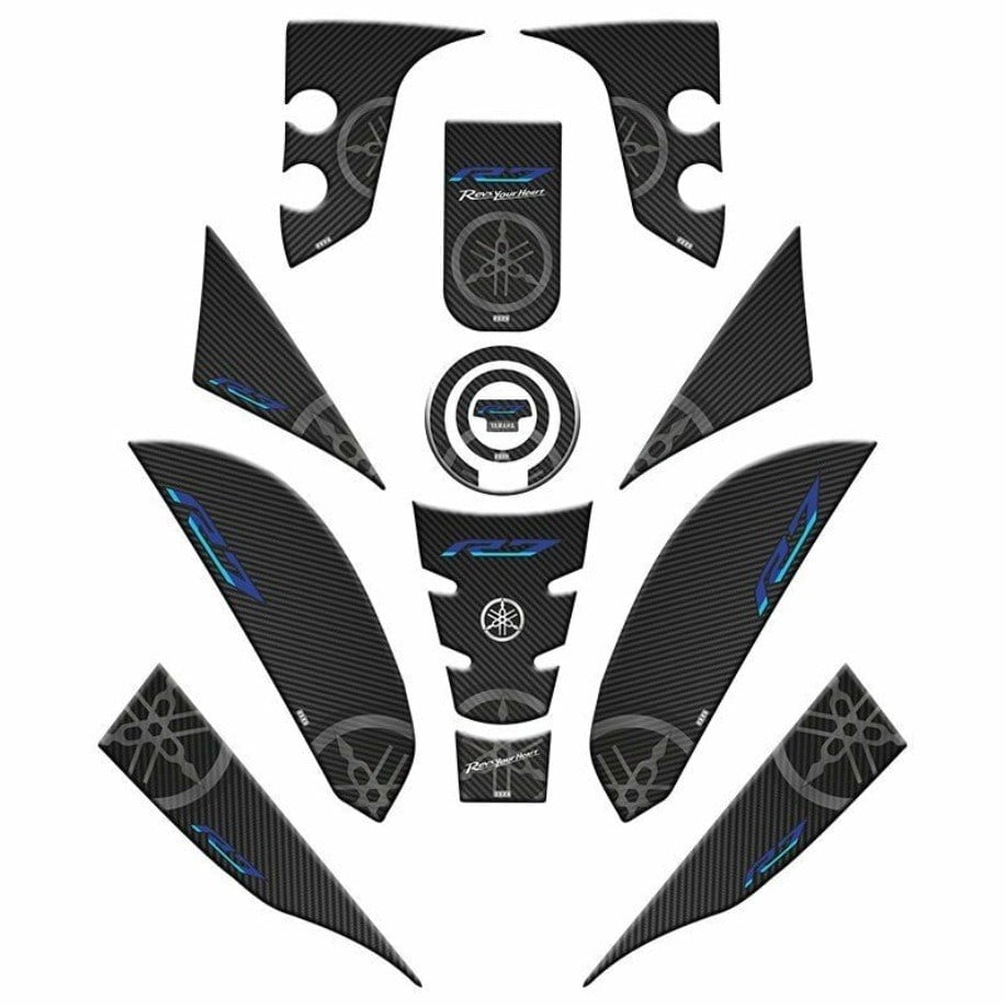 Yamaha R7 2021-2024 Uyumlu Tank Pad Set 002