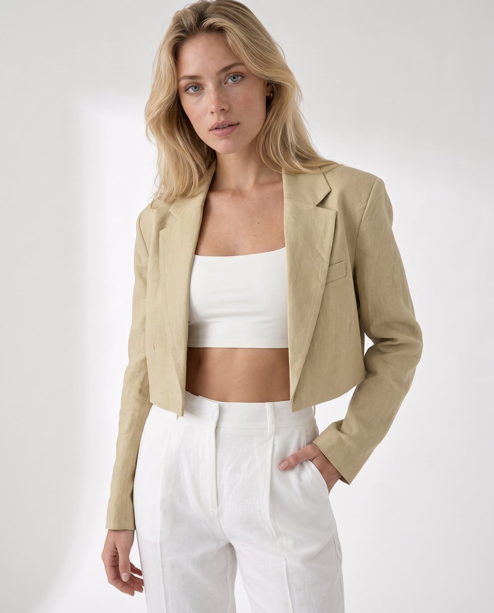 Carla Ceket Bej