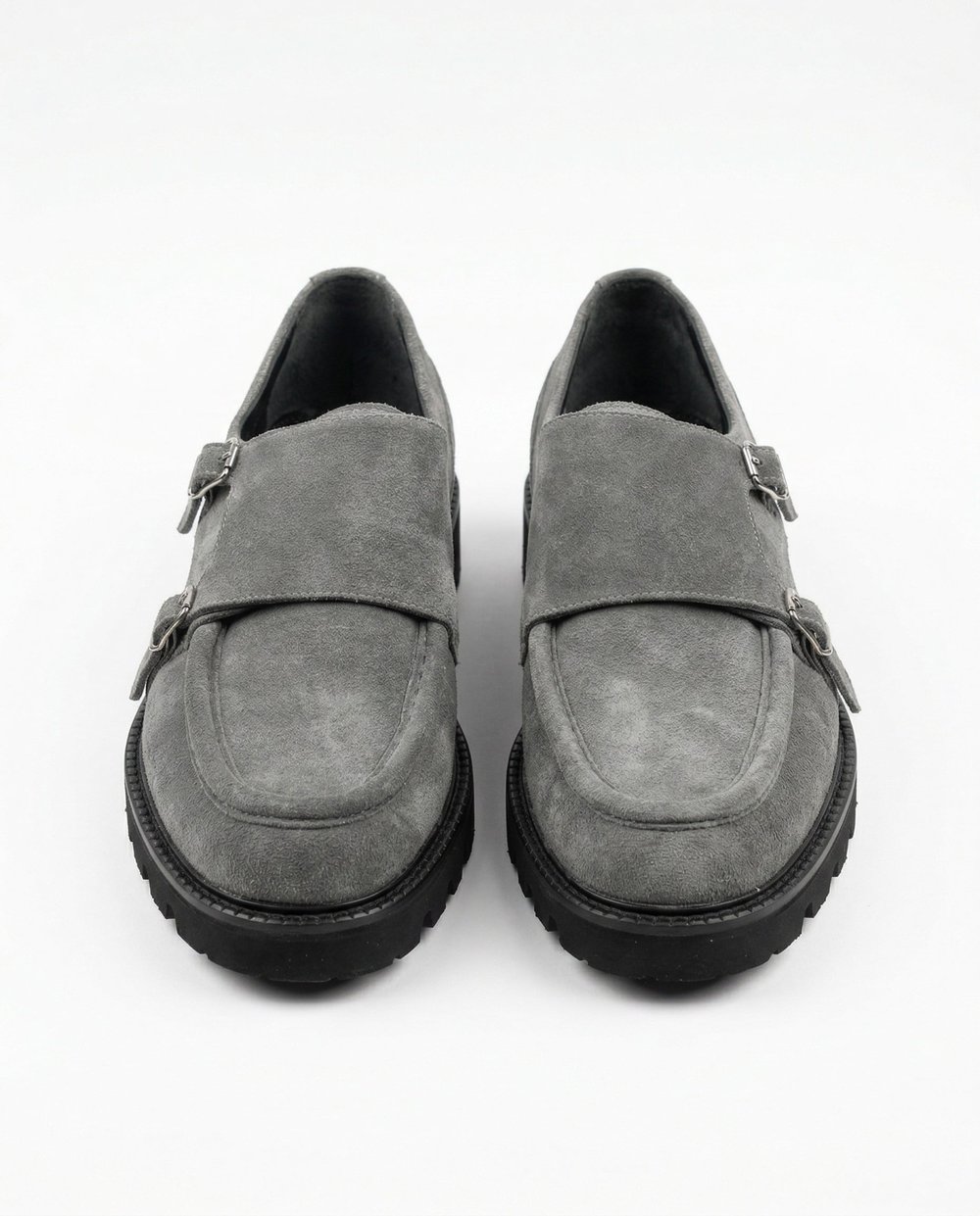 Loafer Ayakkabı Gri Süet