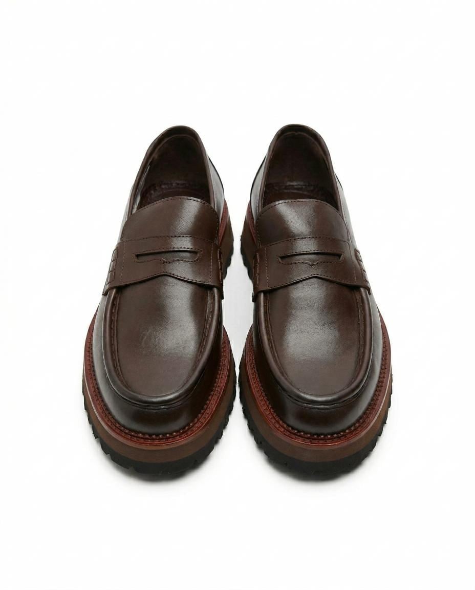 Loafer Ayakkabı Acı Kahve Santo
