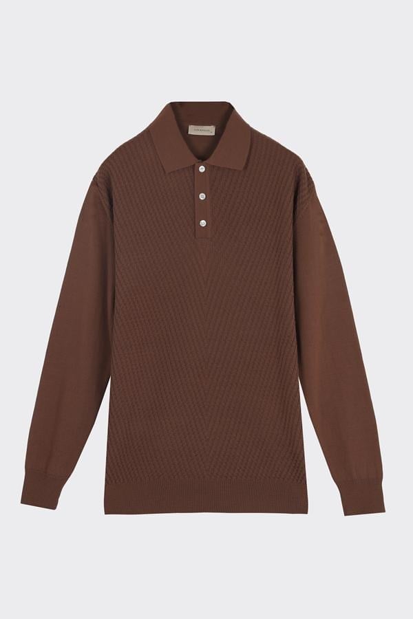Wınd Polo Yaka Triko Camel
