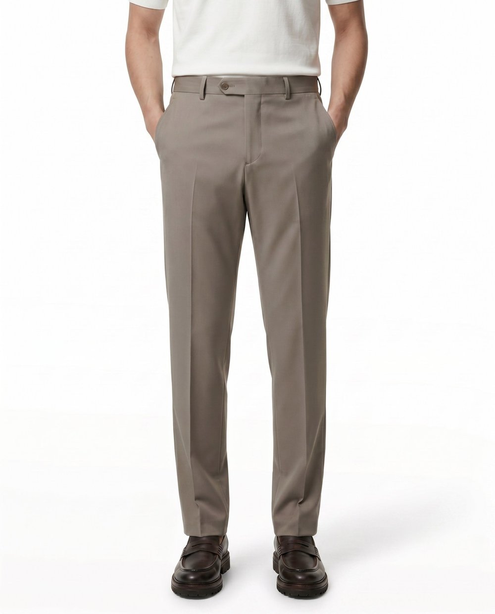 Marcusl Slim Fit Pantolon Vizon