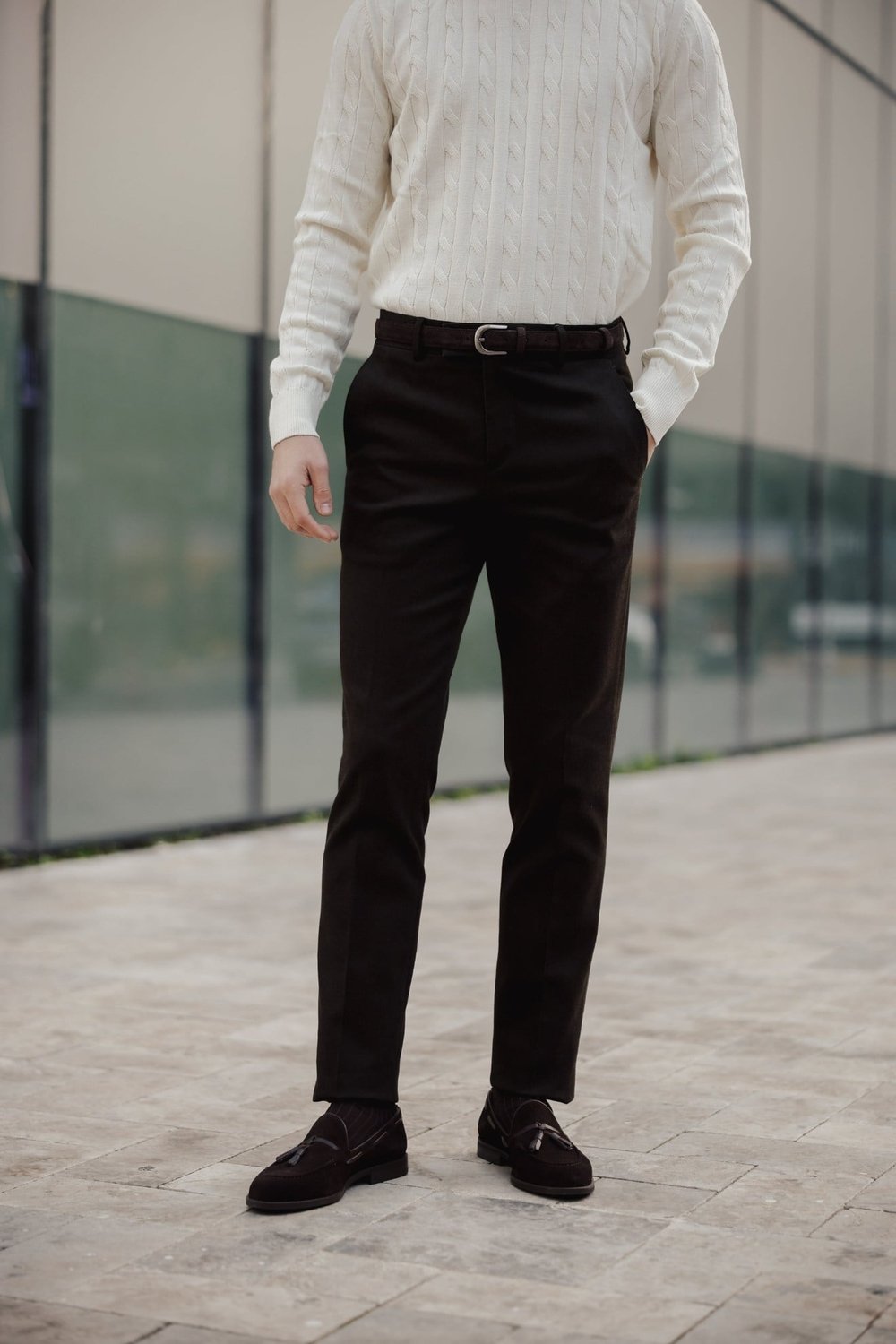 Rome Slim Fit Pantolon