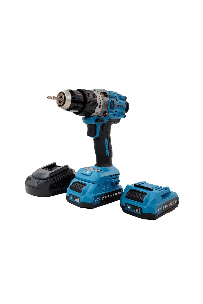 CATPOWER AKÜLÜ DARBELİ VİDALAMA Li-ion 100NM (MAKİNE) KÖMÜRSÜZ 13 MM + (2.0 ah AKÜ 2 ADET )+(Hızlı Şarj Aleti)