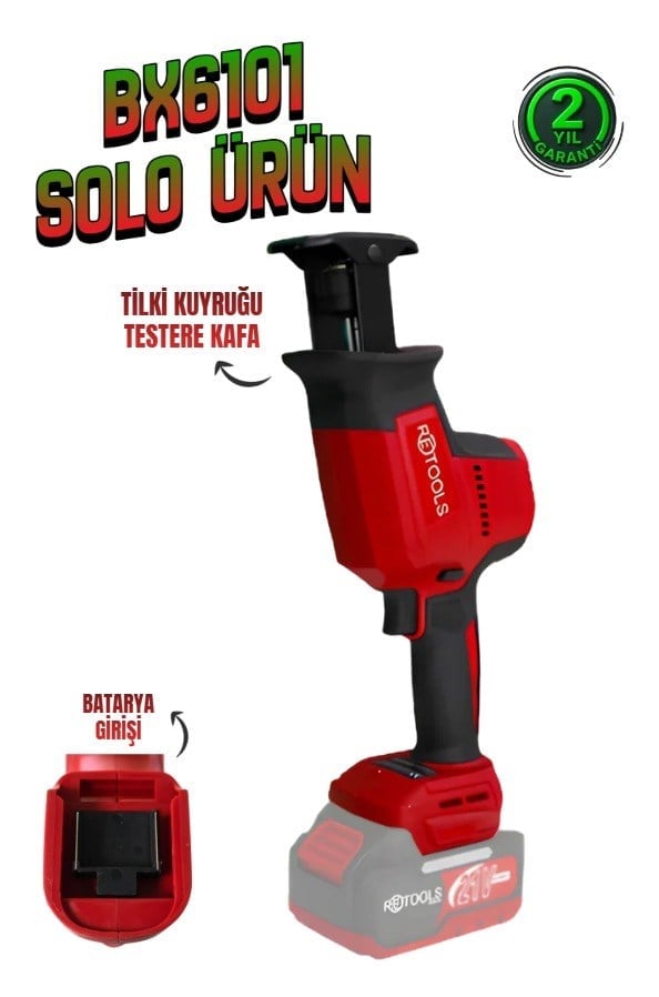 RETOOLS BORDO TİLKİ KUYRUĞU TESTERE KAFA