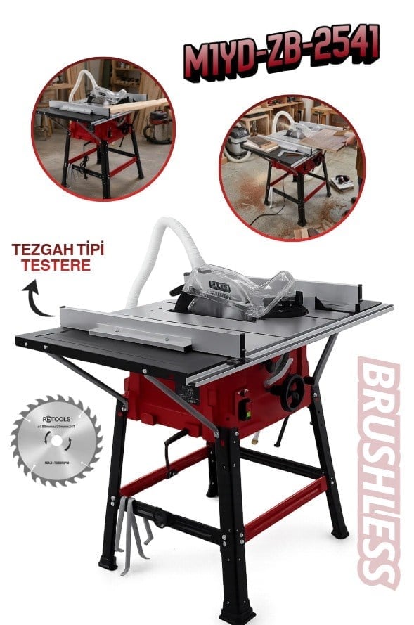 RETOOLS TEZGAH TİPİ DAİRE TESTERE MAKİNESİ