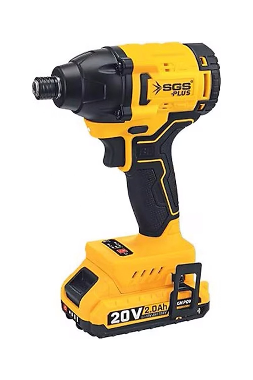 SGS DARBELİ VİDALAMA SETİ 330 NM TORK 20V 2*2.0AH (KÖMÜRSÜZ MOTOR)