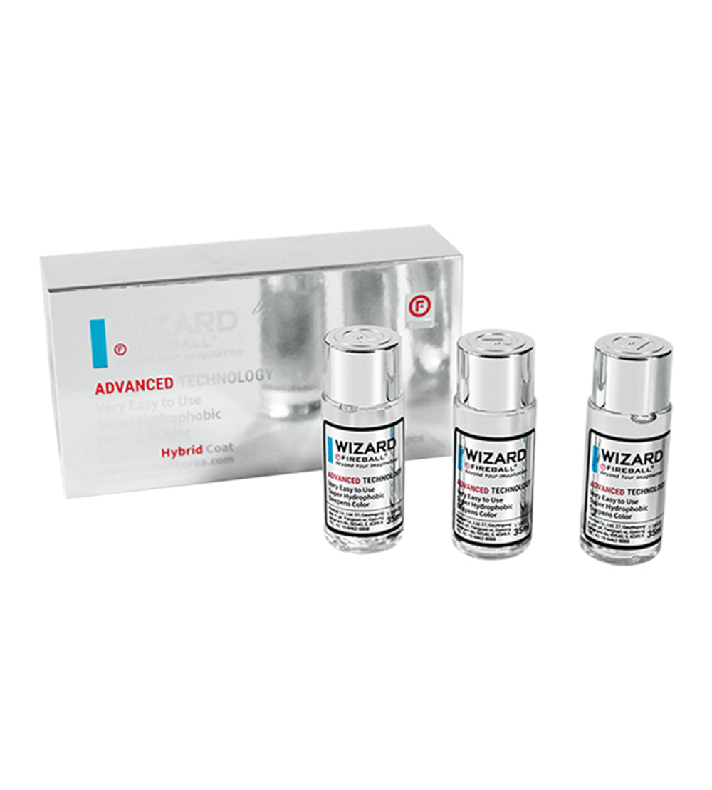 Fireball Wizard 35 ml x 3 (105 ml) Profesyonel Hibrit Seramik Kaplama Seti