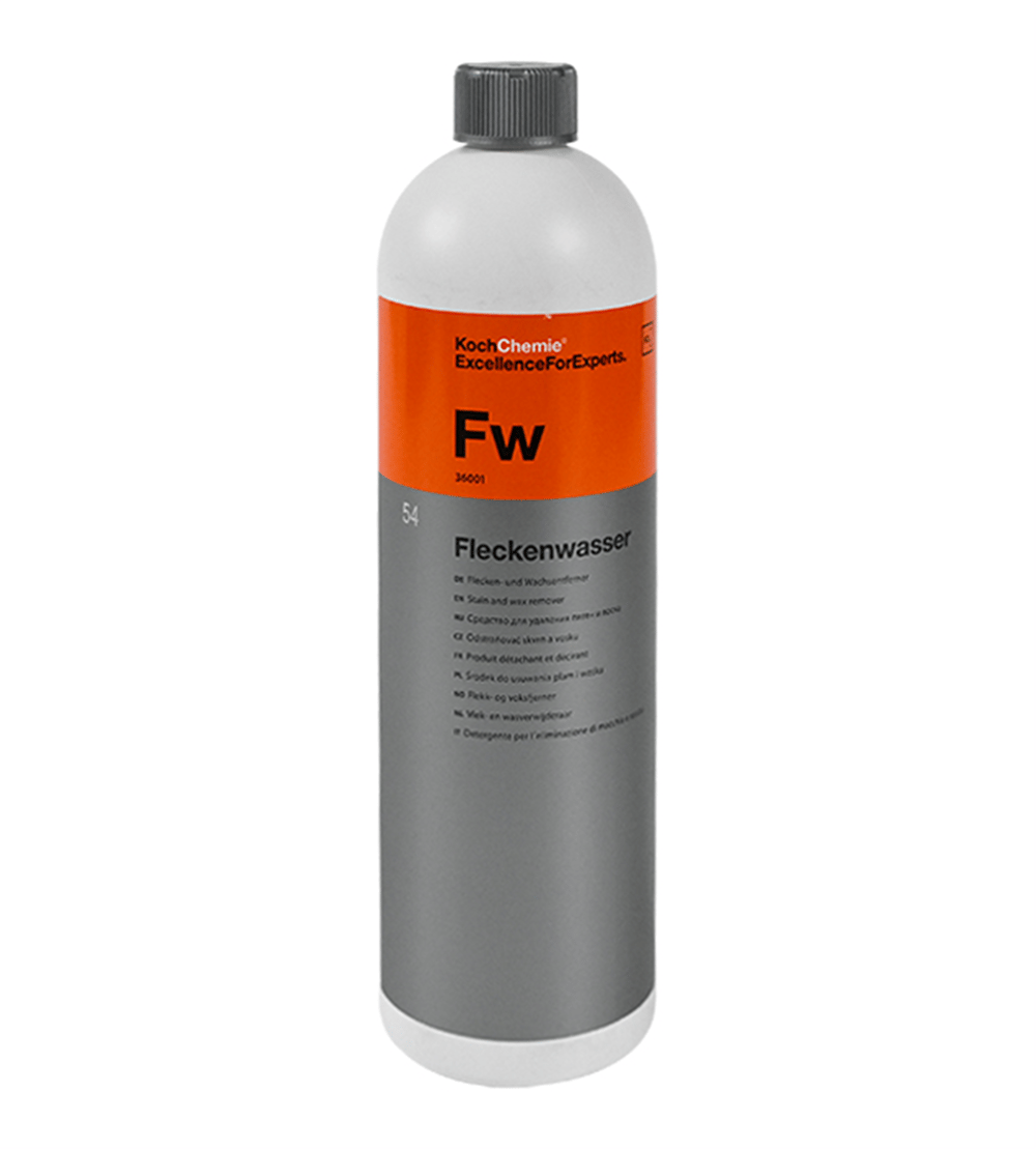 Koch Chemie FW Fleckenwasser 1 lt Profesyonel Leke, Yağ ve Mum Giderici Solvent Temizleyici