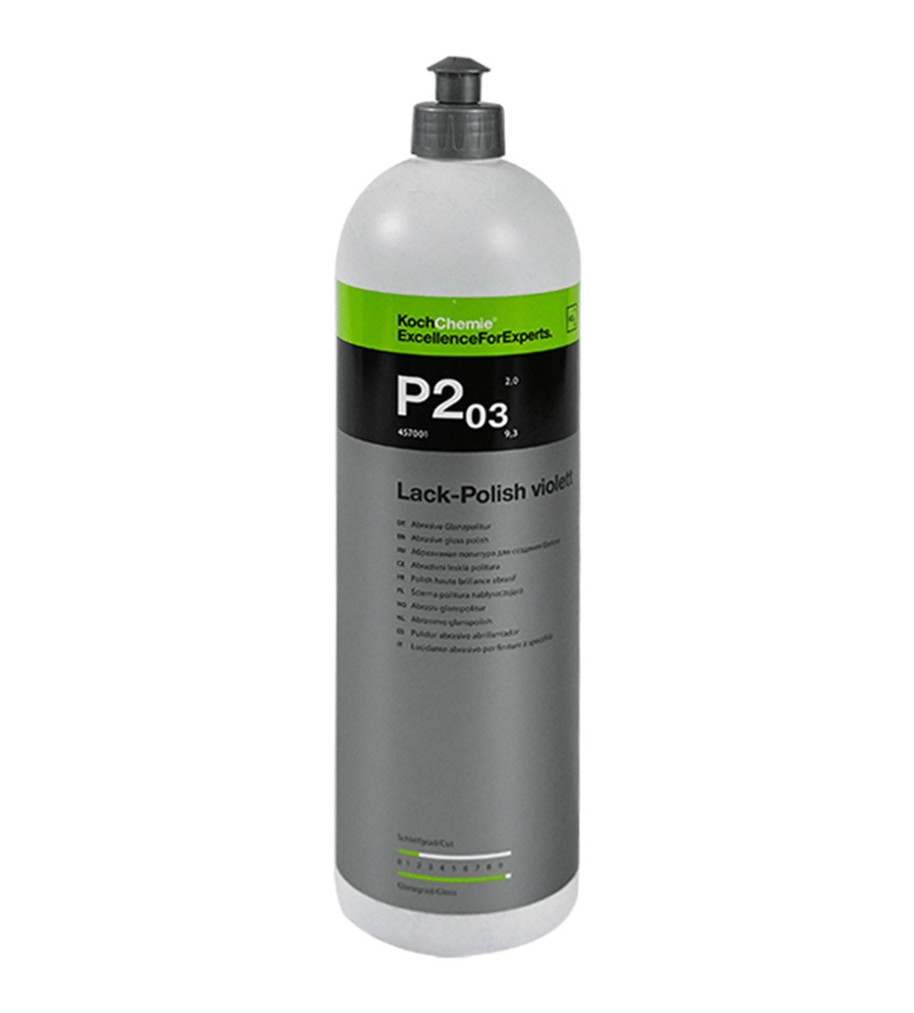Koch Chemie P2.03 Lack-Polish Violet 1 lt Mikro Aşındırıcılı Profesyonel Parlatıcı ve Boya Koruma Cilası