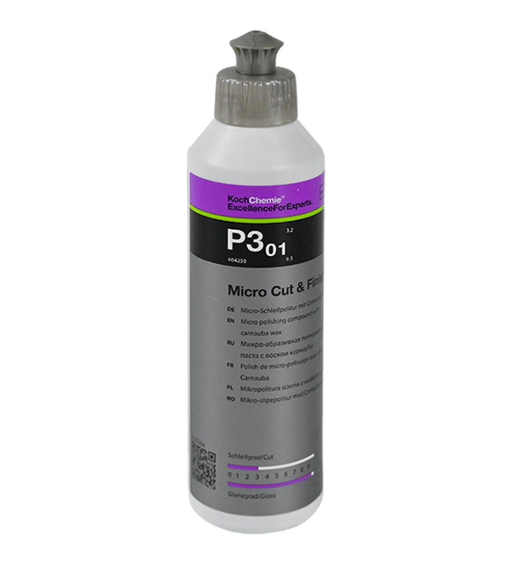 Koch Chemie P3.01 Micro Cut & Finish 250 ml Profesyonel Mikro Hare Giderici ve Koruyucu Cila