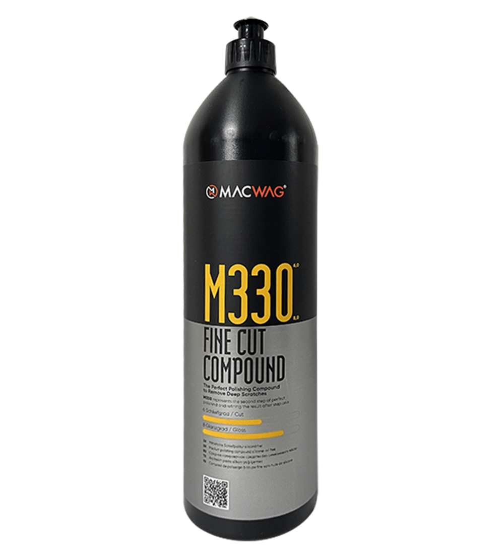 MacWag M.330 Fine Cut Compound 1 lt Profesyonel İnce Pasta ve Yüksek Parlaklık Hare Giderici