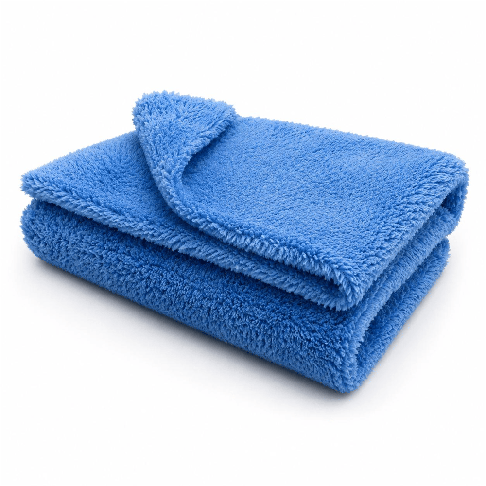 Mikrofiber Mavi Cila Wax Bezi 40x40 cm